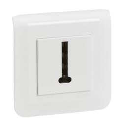 LEGRAND - Mosaic prise tél en t blanc complet 8 contacts