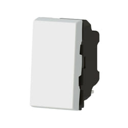 Interrupteur ou va-et-vient Mosaic Easy-Led 10A 1 module - blanc (099400)