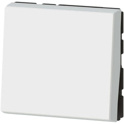 Interrupteur va et vient avec voyant - Mosaic Easy-Led 10A 2 modules à composer - Mosaic - Blanc Legrand