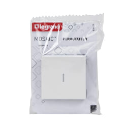 Legrand Permutateur Mosaic - Blanc