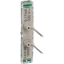 Legrand - Voyant lumineux Mosaic Easy-Led 230V avec repère gris