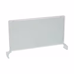 Plaque de signalisation d'évacuation verticale pour éclairage par la tranche BAES et LSC IP43 VENDU SANS BLOC DE SECOURS ..