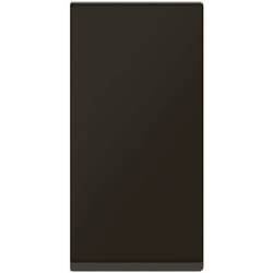 Interrupteur ou va-et-vient Mosaic Easy-Led 10A 1 module - Noir mat - Legrand