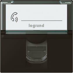 Prise Rj45 Informatique - Téléphone Legrand - Mosaïc - 2 Modules