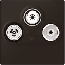 La prise TV-R-SAT DAB+ Mosaic 2 modules en noir mat de Legrand est une prise télévision répondant aux tendances actuelles, à ...