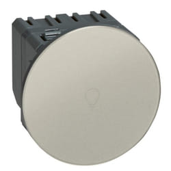 Interrupteur tactile Surface Titane (avec neutre)