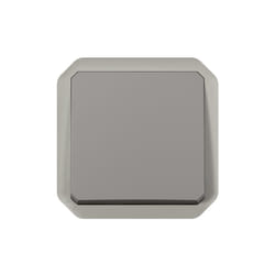 Legrand - Permutateur étanche Plexo IP55 IK07 avec enjoliveur finition gris 069521L