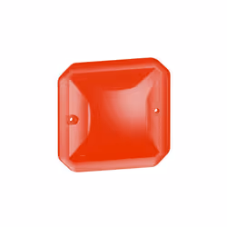 Diffuseur pour voyant de balisage et de signalisation étanche Plexo référence 069583L avec fixation par vis - rouge