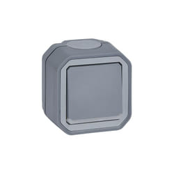 Legrand - plexo new 069726L interrupteur à 2 broches pour pièces humides avec fonction de contrôle et indicateur intégré IP55 IK0