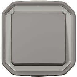 Legrand - Interrupteur ou va-et-vient Plexo complet saillie - gris