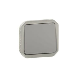 Legrand - Interrupteur ou va-et-vient Plexo composable - gris (070040)