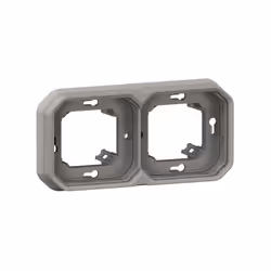 Polyvalent, étanche et robuste, ce support encastré 2 postes Plexo est conçu pour recevoir deux fonctions en mode composable, ...