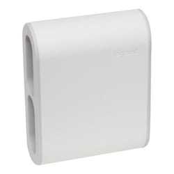 LEGRAND Quadriplite standard 4 prises latérales 2P 6A - Blanc et gris