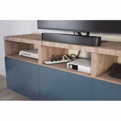 LEGRAND Multiprise FB 4x2P+T 4X2P corner TV parafoudre 2m - Noir - Vue supplémentaire 7