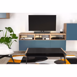 LEGRAND Multiprise FB 4x2P+T 4X2P corner TV parafoudre 2m - Noir - Vue supplémentaire 9
