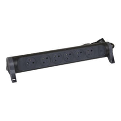Rallonge multiprise - LEGRAND - Surface orientées à 45° - 6 prises - Interrupteur - 3m