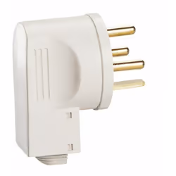 Prise 3 pôles + terre 20A 380V. Prise 20 A 3P+T 400V Prise latérale Avec cône et serre-câble Spécial export ou pour intégrer  ...