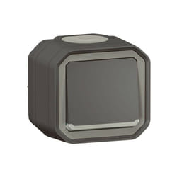 Legrand - Interrupteur ou va-et-vient témoin Plexo complet saillie - Anthracite