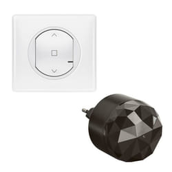 Pack de démarrage Céliane with Netatmo pour logement connecté avec fiche Control mobile et 2 interrupteurs pour volets roulants