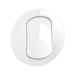 Legrand - Enjoliveur interrupteur et ou va-et-vient Céliane - Blanc IP44 (CB8001)