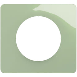 Plaque Céliane 1 poste – finition Vert Céladon - Legrand