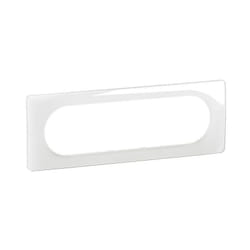 Legrand - Plaque de finition Céliane 6 à 8 modules - Blanc Emaillé (CP0011)
