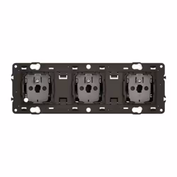 Résistance aux chocs : IK 04 Pénétration de corps solides/liquides : IP 40 Peigne de connexion : PP Support : PA 6.6 + insert ...