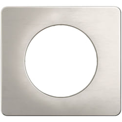 Plaque Céliane 1 poste – finition Alu Satiné - Legrand
