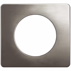 La plaque Céliane 1 poste en finition Acier Satiné fait partie de la collection Métal de Legrand, une gamme conçue pour appor ...