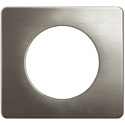 Plaque Céliane 1 poste - Acier Satiné - Legrand
