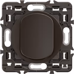 Le poussoir Céliane, avec sa finition noire élégante, est une commande d’éclairage moderne et personnalisable. Vendu avec sup ...