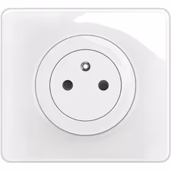 Cette prise de courant Céliane Surface Confort, en blanc émaillé, est vendue avec support et plaque. Elle offre des fonctionn ...