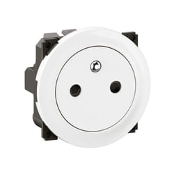 Legrand - Prise 2P+T Surface Céliane complet Blanc format Dépôt (CF0111)