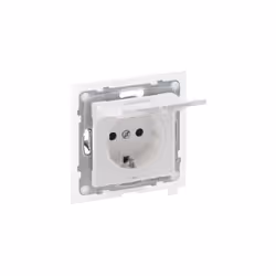 LEGRAND, SEANO PRISE DE COURANT AVEC PROTECTION DE CONTACT ACCRUE ET COUVERCLE RABATTABLE IP44, BORNES ENFICHABLES, 16 A, 250 ...