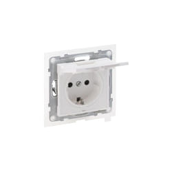 Legrand - seano prise de courant avec protection de contact accrue et couvercle rabattable IP44, bornes enfichables, 16 a, 250 v,