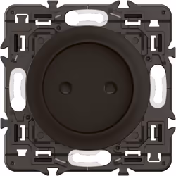 La prise 2P Céliane de Legrand avec enjoliveur Noir et support est une solution pratique et sécurisée pour vos installations  ...