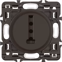 Cette prise téléphonique Céliane est équipée d'un conjoncteur 8 contacts pour des connexions téléphoniques fiables et perform ...