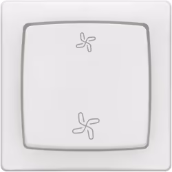 Le va-et-vient pour commande directe de VMC Appareillage Saillie Complet en finition blanc de Legrand est idéal pour la rénov ...