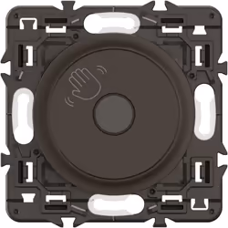 La commande sans contact 200W LED Céliane de Legrand avec enjoliveur Noir et support offre une solution moderne et pratique p ...