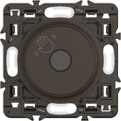 Commande sans contact 200W led Céliane - Enjoliveur Noir et support - Legrand