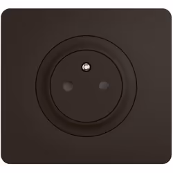 La prise de courant Céliane Surface Confort de Legrand, en finition noir mat, est vendue avec support et plaque. Son design m ...