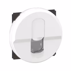 Prise informatique RJ45 blindage STP Catégorie 6 Céliane - livrée avec enjoliveur Blanc - Format Dépôt