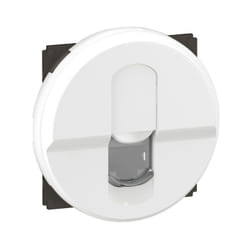 Legrand - Prise RJ45 Céliane blindée Catégorie 6 stp - avec enjoliveur Blanc Format Dépôt (CF0347)
