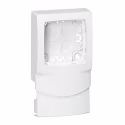 Pour moulures DLPlus 20mm x 12,5mm , 32mm x 12,5mm ou 40mm x 12,5mm Dimensions : l 73 x h 84 x p 24 mm Livré avec un embout e ...