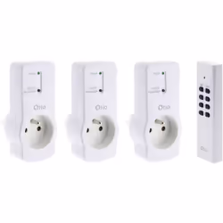Description générale Ce pack de 3 prises télécommandées vous permet de contrôler à distance vos appareils électriques tels qu ...