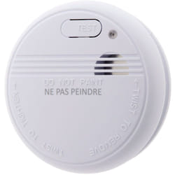Otio - Détecteur de fumée autonomie 3 ans - pile et accessoires