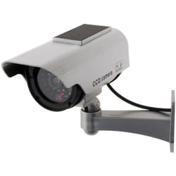 Otio - Caméra solaire factice - led - Rouge