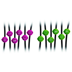 Otio - pack de 12 clips d'identification des câbles - 760003