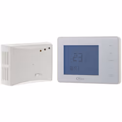 Description générale Thermostat programmable sans fil blanc Ce thermostat est conçu pour maintenir une température confortabl ...