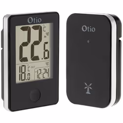 Description générale Ce thermomètre numérique sans fil d'Otio est conçu pour mesurer les températures intérieures et extérieu ...